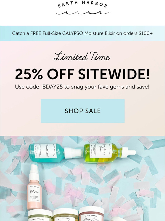 ICYMI: 25% OFF Sitewide!! 🥳