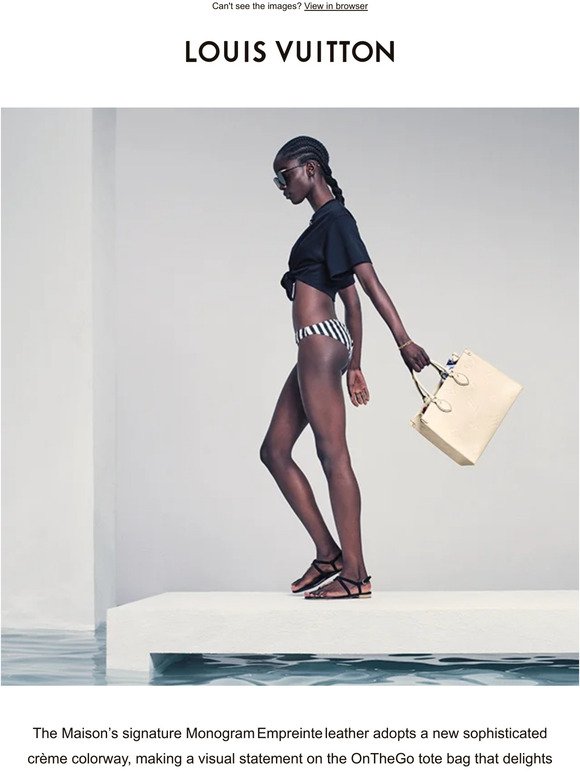 New Release! Louis Vuitton Diane Handbag in Monogram Empreinte
