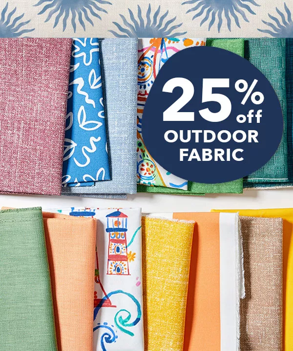 JoAnn Fabric and Craft Store Summer is coming is your patio ready