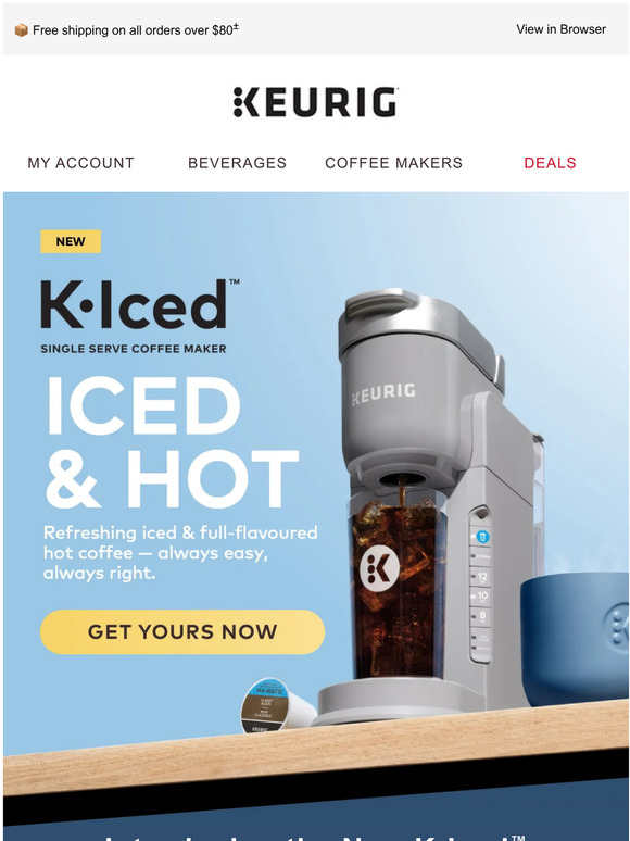 Keurig Canada 🧊☕ Refresh Your Iced Routine With the All New KIced