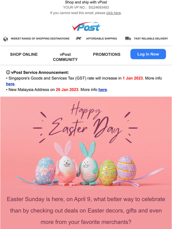 vPost: Best Easter Deals to Shop In 2023 | Milled