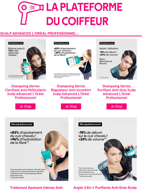 ✨💙 Des gênes au niveau du cuir chevelu ? Traitez-les avec Scalp Advanced !