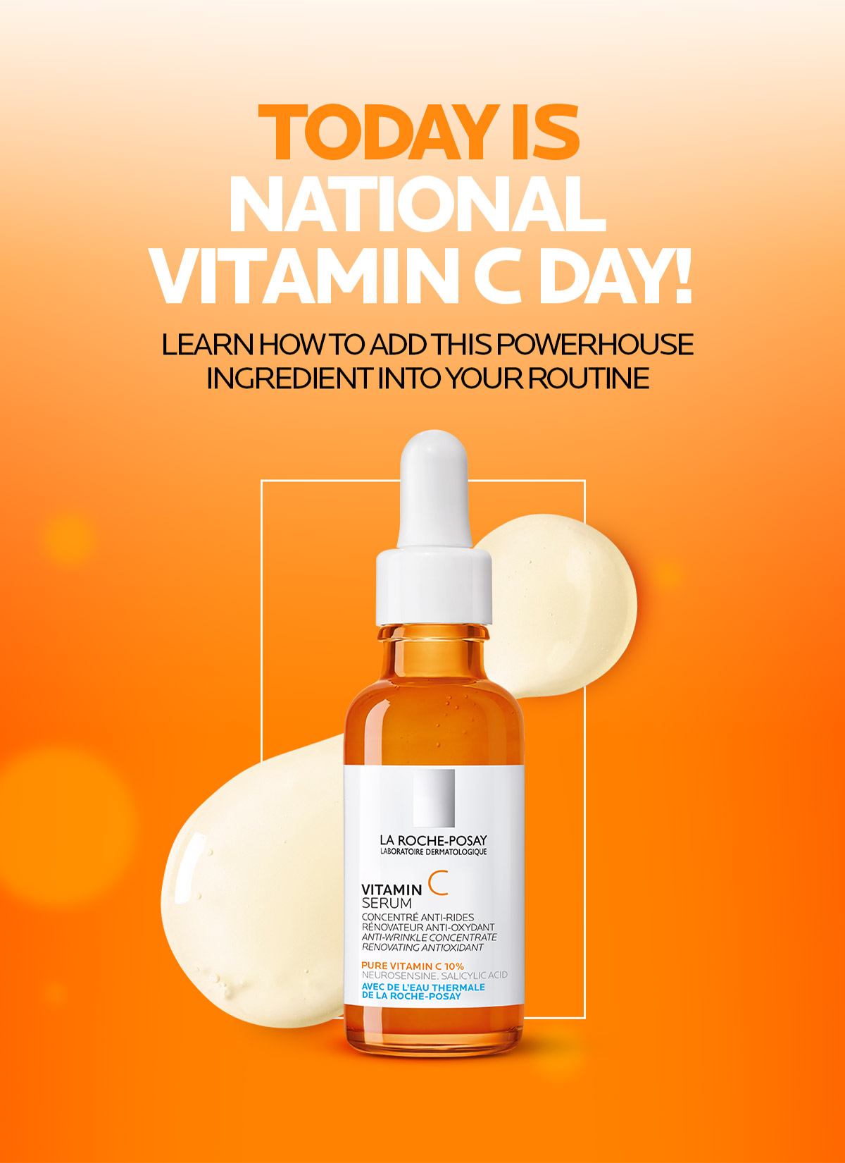 La Roche Posay It's National Vitamin C Day! 🍊 Milled