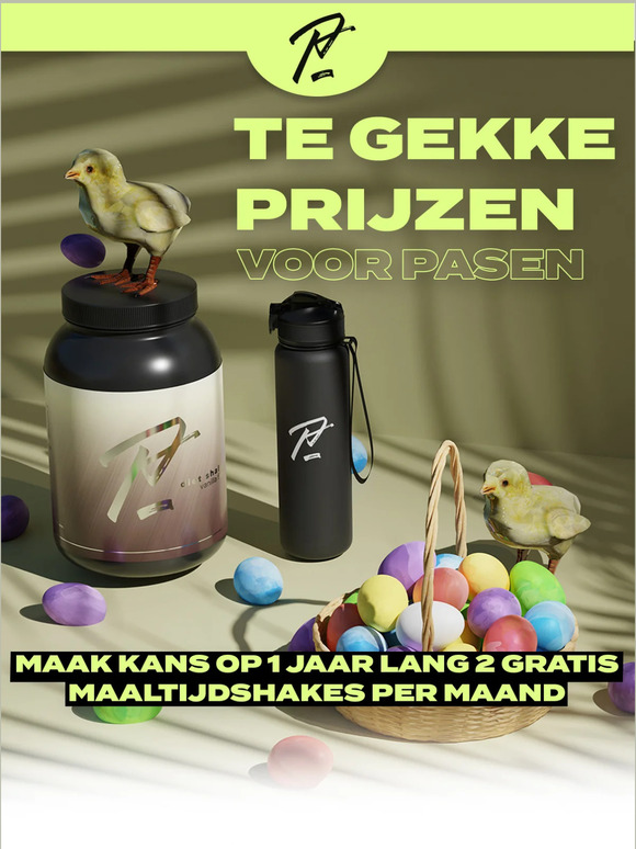 Morgen begint onze beste actie tot nu toe! 🐣