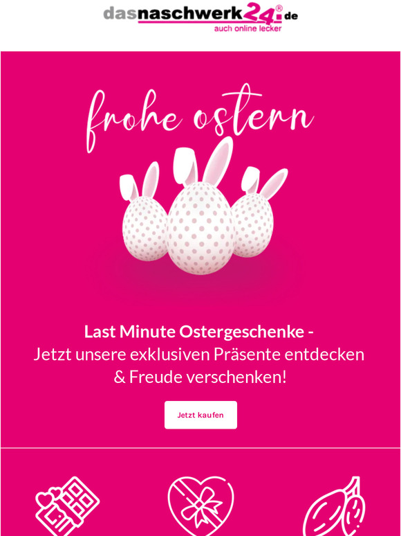 Psst 🐰 - nächste Woche ist schon Ostern