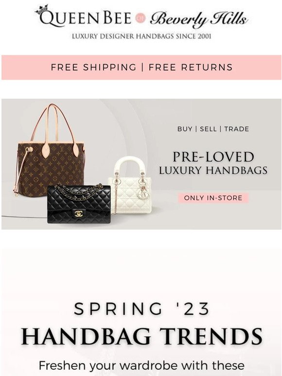 Your Spring Forecast: 5 Biggest Handbag Trends