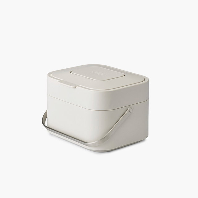Stack 4L Food Waste Caddy - Stone