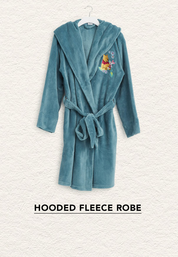 Shop Hooded Fleece Robe