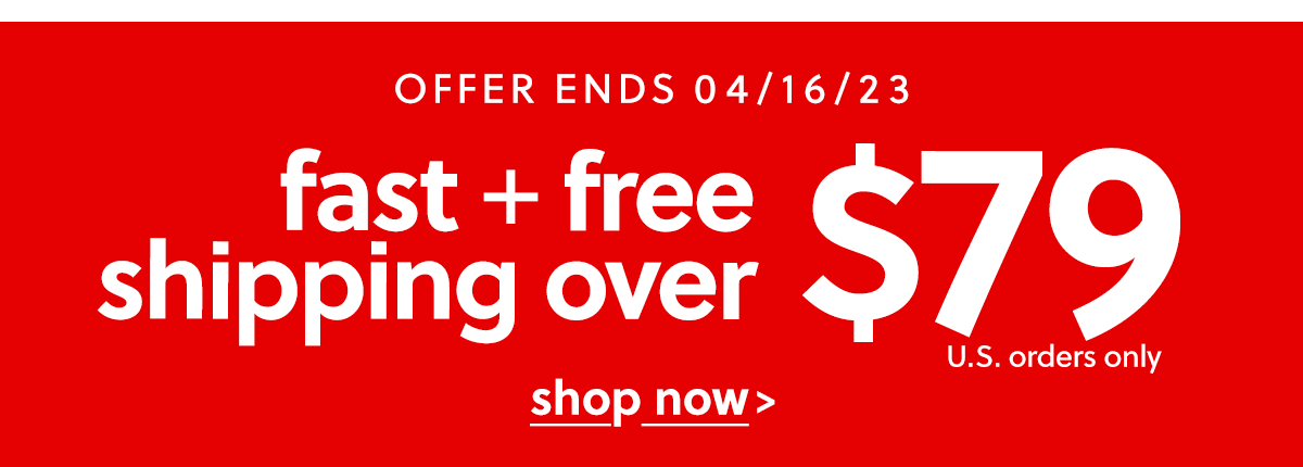 Free Shipping >