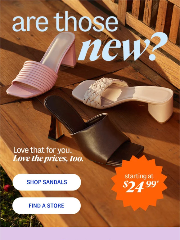 capelli sandals marshalls