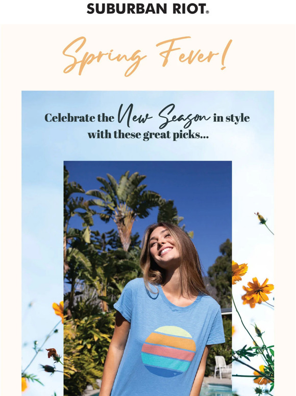 Suburban Riot has Spring Fever!