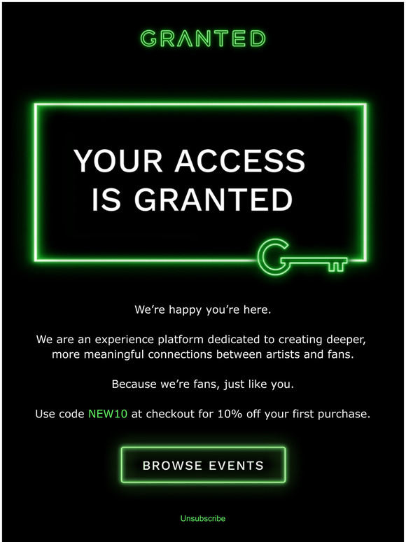 Access, Granted 🗝️
