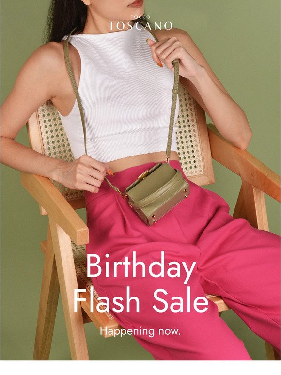 Birthday Flash Sale: 50% OFF
