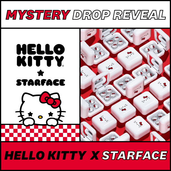 These Starface x Hello Kitty spot stickers will make you wish for