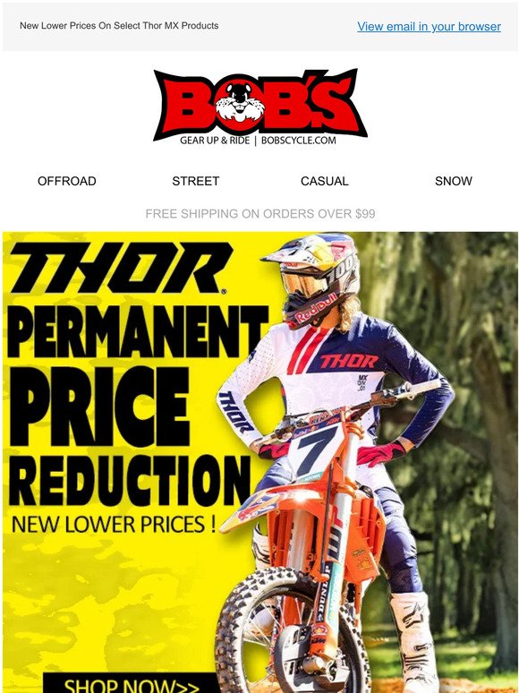 Save More Now ✔  Thor MX PPR Sale