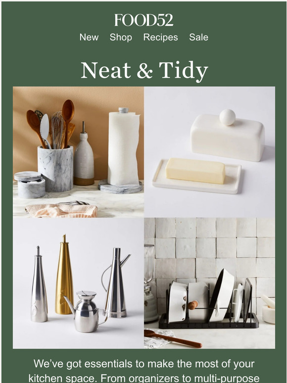 Food52 Kitchen organization tools for every nook and cranny. Milled