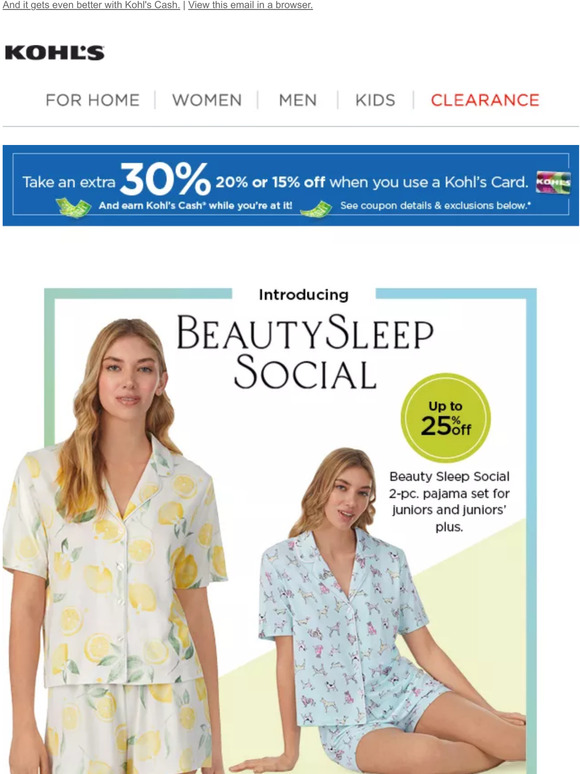 Kohl's Spring savings are in bloom 🌼 Take 30, 20 or 15 off! Milled