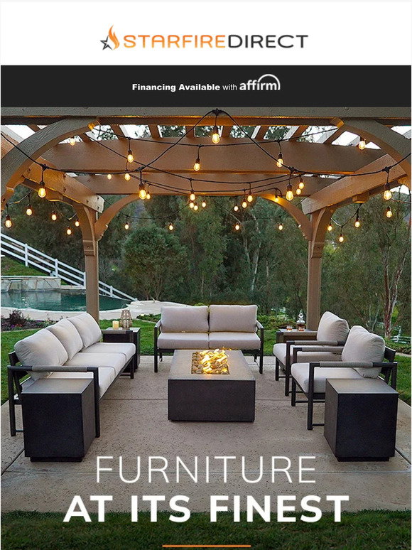 Starfire Harmonia Patio Furniture the Time to Upgrade is Now ⬆️🌱 Milled