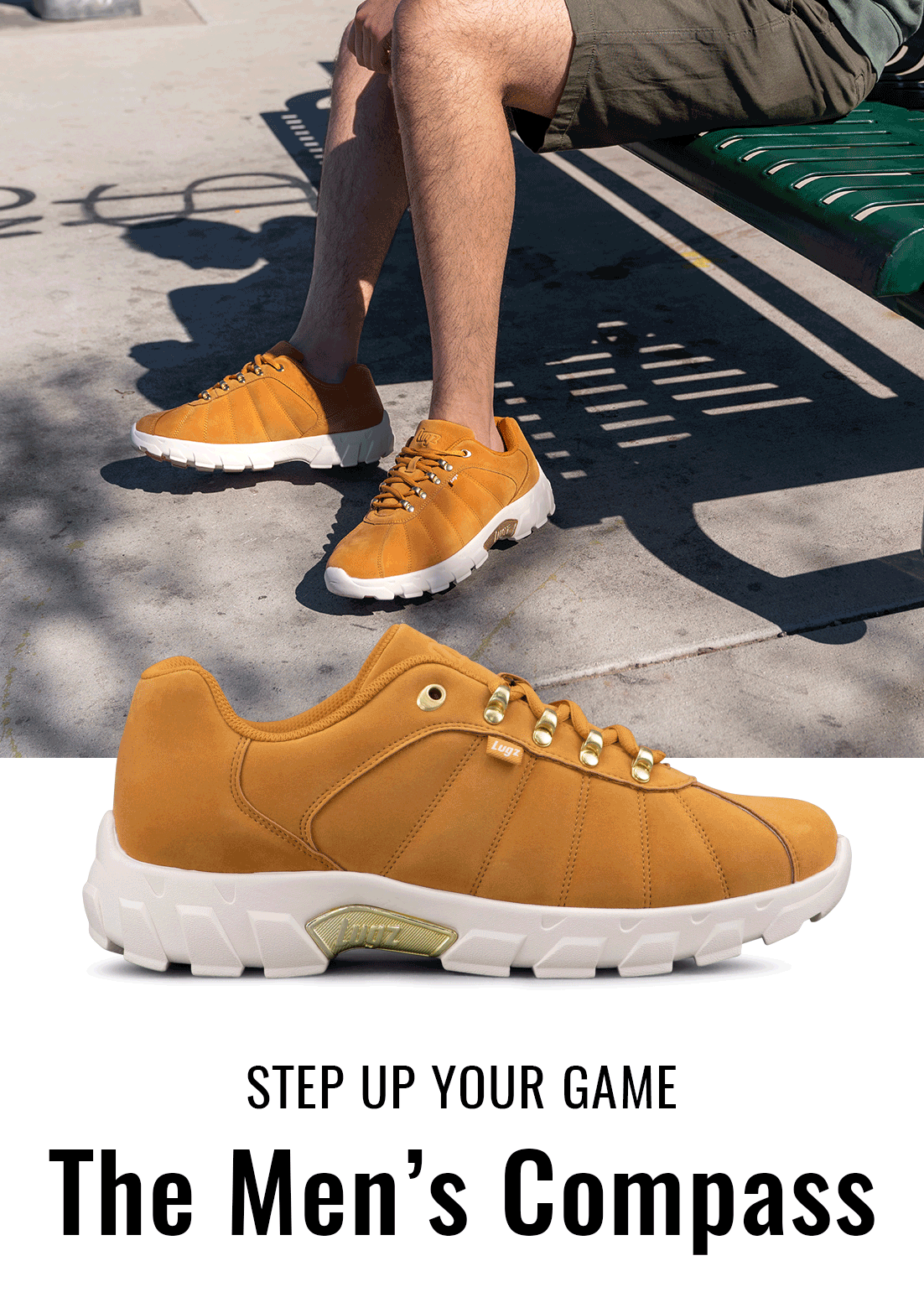 Lugz Step Up Your Game with the Compass Milled
