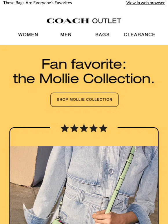 Coach Outlet Our MostLoved Collection Is Here Milled