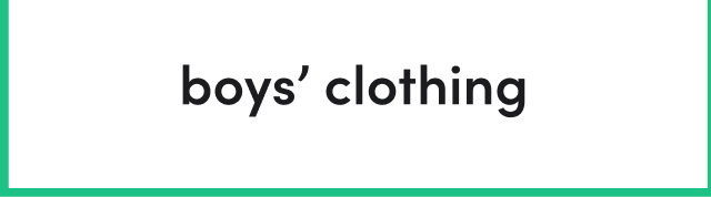 boys’ clothing