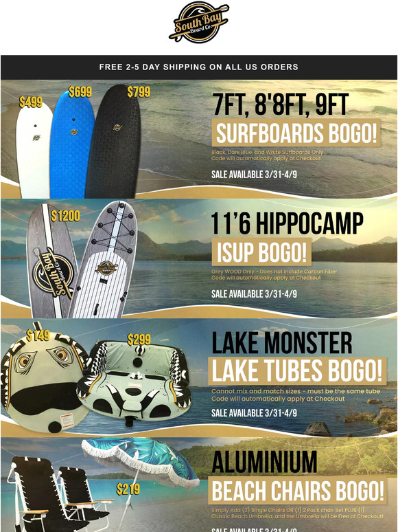 BOGO Blowout: 2 for 1 Under $500