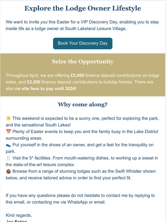 Limited VIP Discovery Days Remaining - Reserve Yours Today