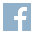 Facebook logo made up of a lower case f in a square.