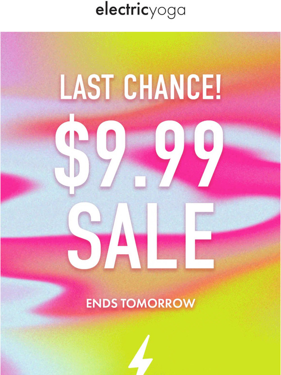 LAST CHANCE ON OUR BEST SALE EVER ⚡