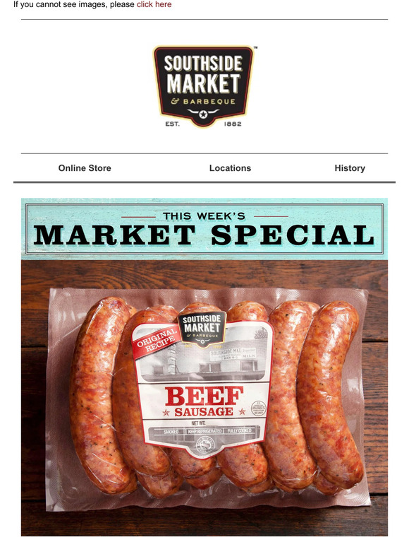 *ON SALE* - Original Beef Sausage Value Packs!
