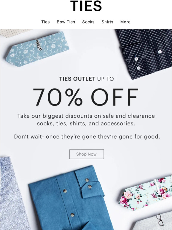 Unbelievable Prices in our Outlet Sale!
