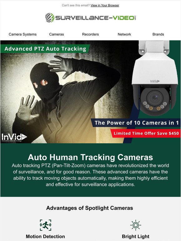 Enhanced Security with Advanced Auto Tracking