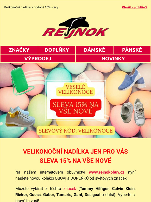 Nadělte si k Velikonocům nové boty za nízkou cenu👟🌺