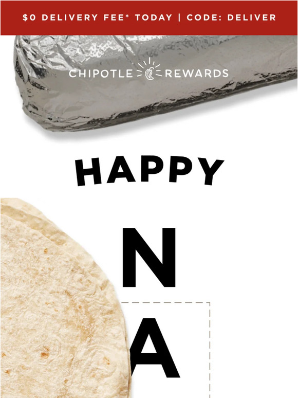 Chipotle Celebrate National 🌯 Day with us Milled