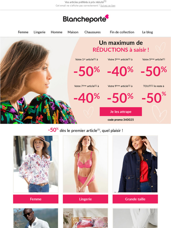 Réservé aux abonnées ⏩ Jusqu’à -50% sur tout !