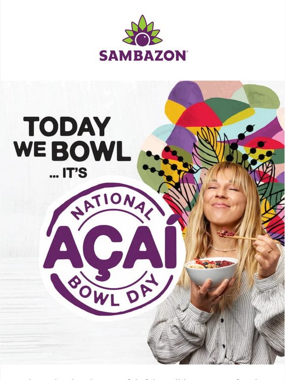 TODAY We Bowl: Take 20% off Superfruit Packets!