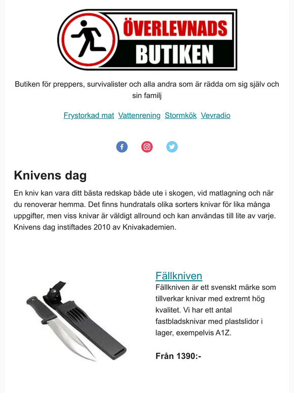 Knivens dag 6 april