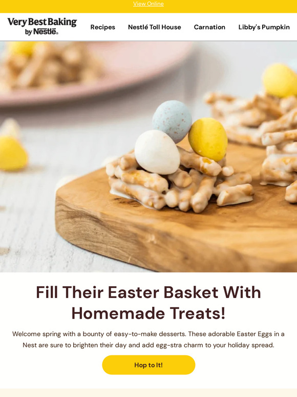 Spring into the season with festive desserts!