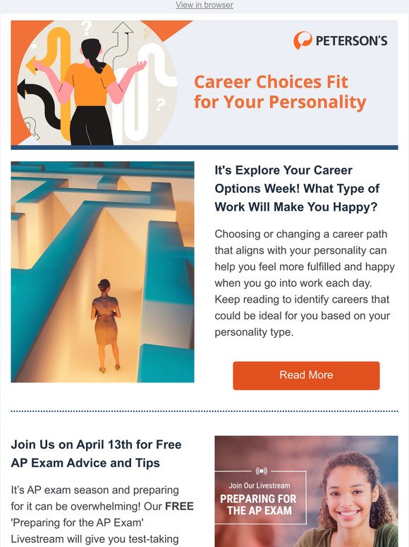 It's Explore Your Career Options Week! Here's how you can start