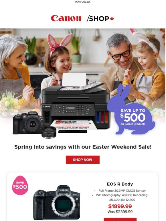 Spring into savings with our Easter Weekend Sale!