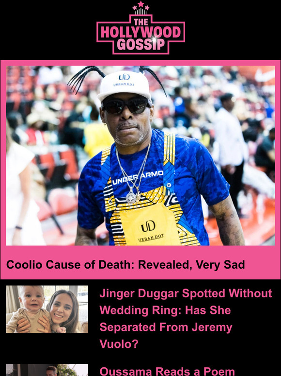 The Hollywood Gossip Coolio Rapper's Shocking Cause of Death Revealed