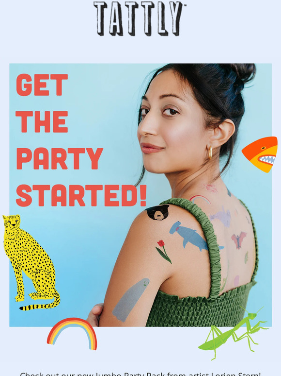 Tattoos For The Whole Party! 💫