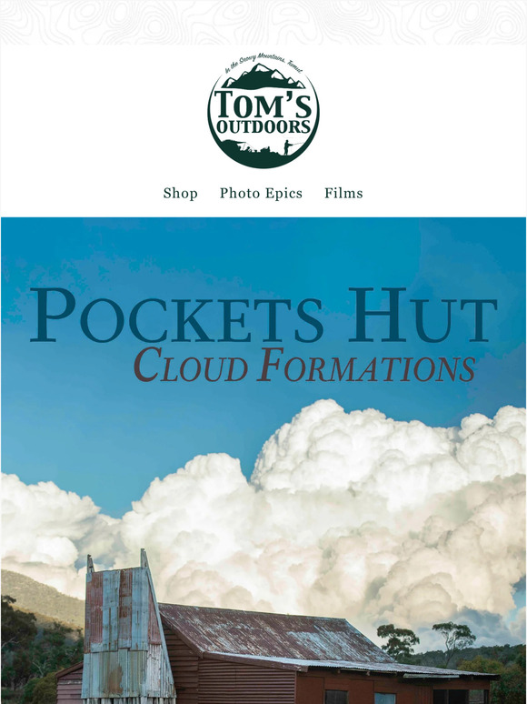 Watch the clouds go by at Pockets Hut