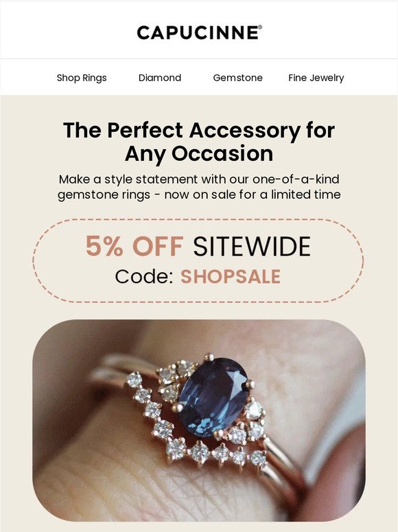 Your Email-Exclusive: 5% OFF Sitewide