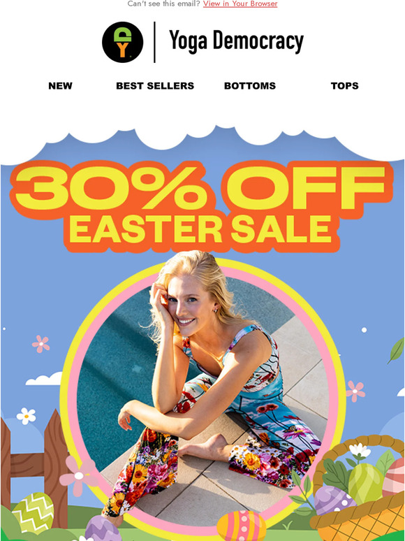 Our 30% off Spring sale starts now! 😁