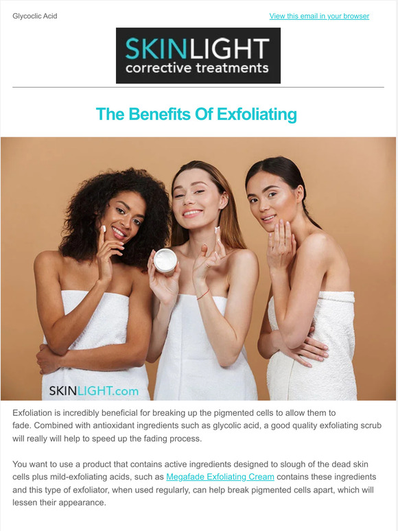 SKINLIGHT The Incredible Benefits Of Exfoliating To Brighten Skin Milled