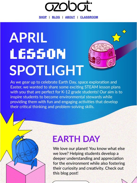 Your April Lesson Plans are Here! 🌼 🌏 📒