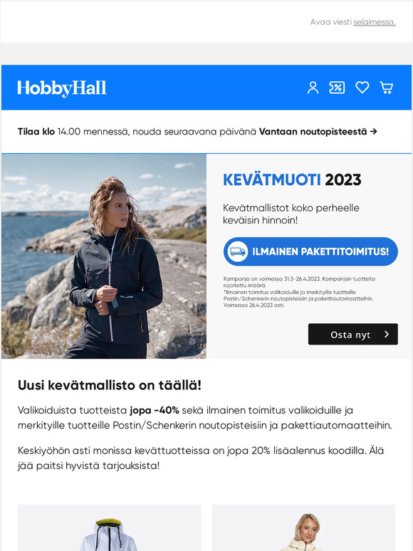 Hobby Hall FI: Kaikki verhot -25% Hobbaloilta! ? Hobby Hallin verkkokauppa  täynnä mahtavia tarjouksia | Milled