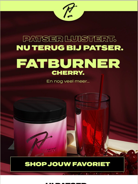 Patser luistert: deze producten zijn terug! 😍