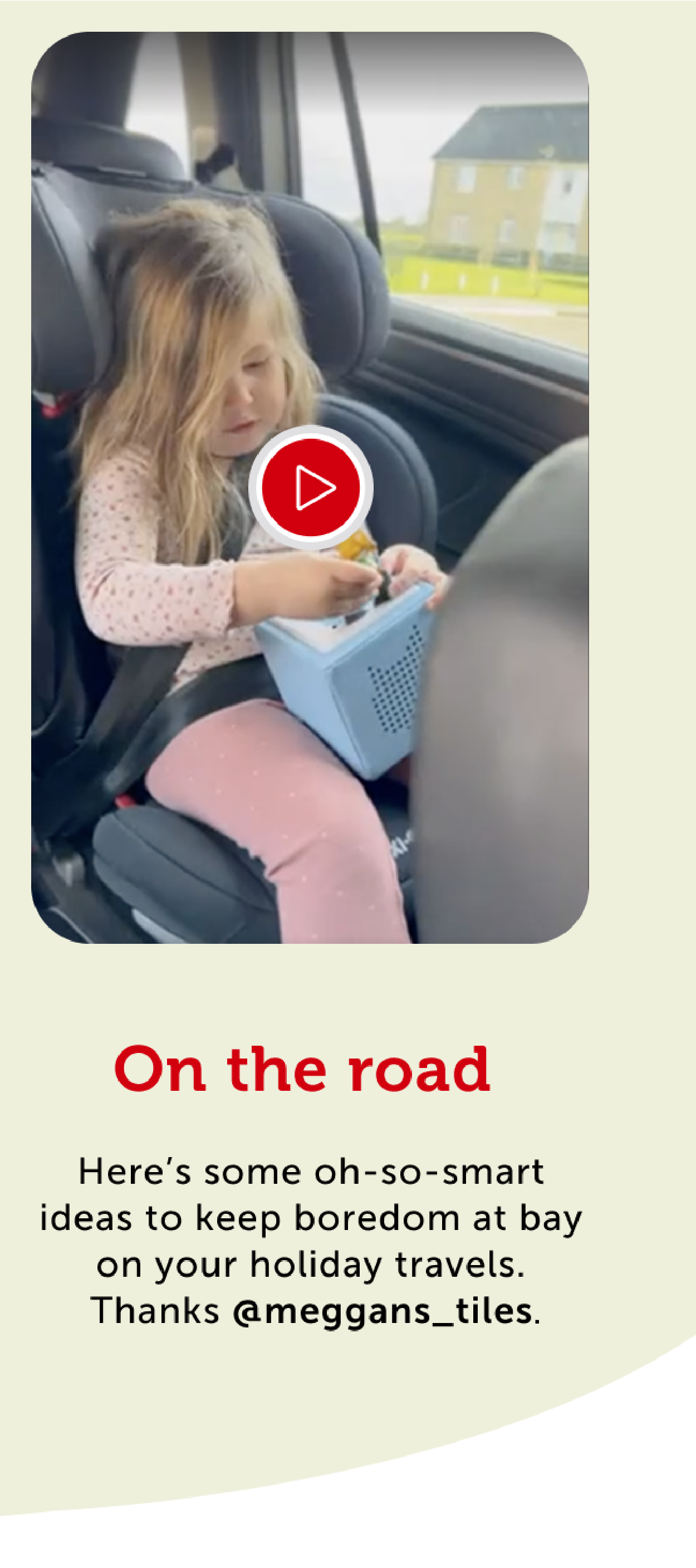 On the road